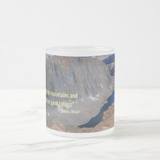 Berge klettern mattglastasse (Mittel)