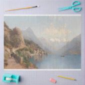 Berge Landschaft Natur Decoupage Seidenpapier (Basteln)