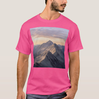 Berge Landschaft Natur Poster aktiv T-Shirt