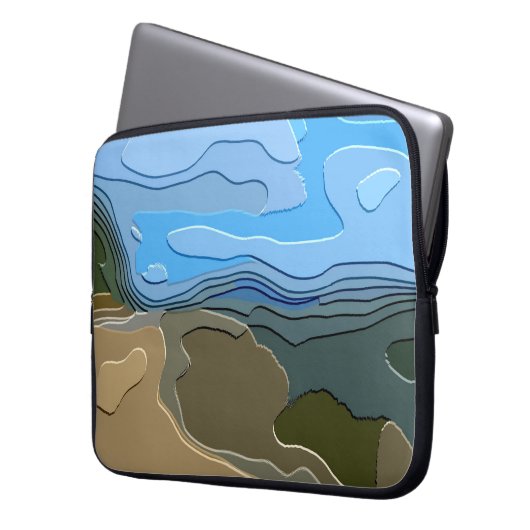 BERGE LAPTOPSCHUTZHÜLLE (Vorderseite Links)