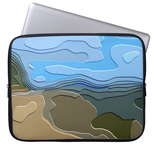 BERGE LAPTOPSCHUTZHÜLLE (Vorderseite)