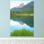 Berge Leinwanddruck (Insitu (Holzboden))