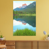 Berge Leinwanddruck (Insitu (Wohnzimmer))