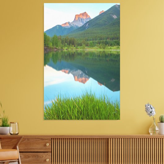 Berge Leinwanddruck (Insitu (Wohnzimmer))