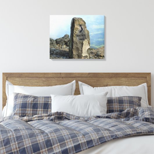 BERGE LEINWANDDRUCK (Insitu (Schlafzimmer))