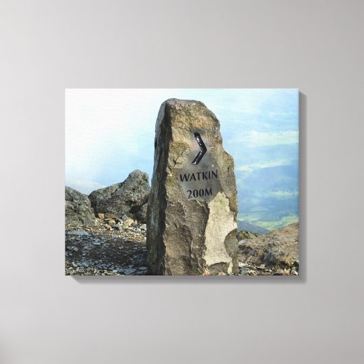 BERGE LEINWANDDRUCK (Vorderseite)