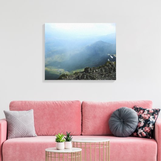 BERGE LEINWANDDRUCK (Insitu (Wohnzimmer))