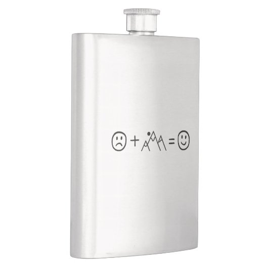 Berge machen glücklich flachmann (Rechts)