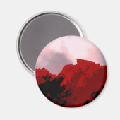 BERGE MAGNET (Vorderseite/Rückseite)