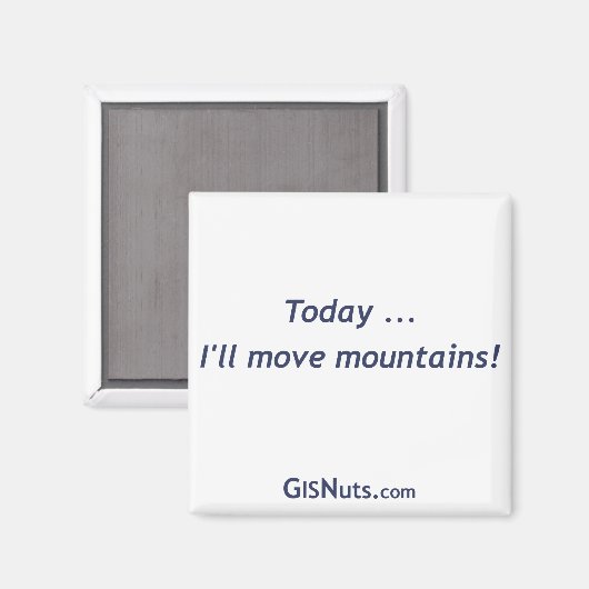 Berge Magnet (Vorderseite/Rückseite)