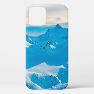 Berge mit Schneebergen und Sonnenuntergangshimmel  Case-Mate iPhone Hülle