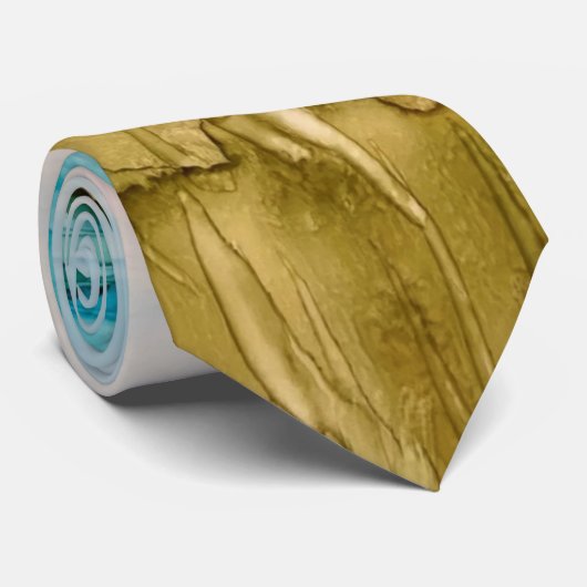 Berge mit See Krawatte (Gerollt)