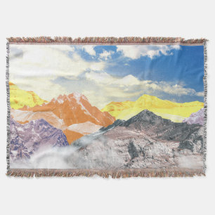Berge (Montage von Fotos) 1 Decke