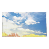 Berge (Montage von Fotos) 1 Kissenbezug (Rückseite)