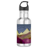 Berge Mulberry Edelstahlflasche (Vorderseite)