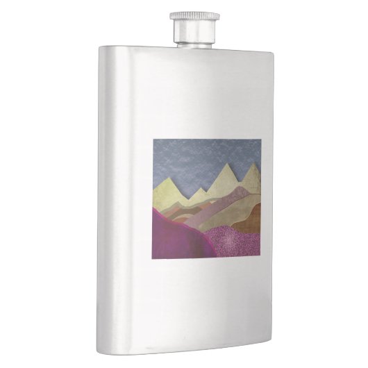 Berge Mulberry Flachmann (Rechts)