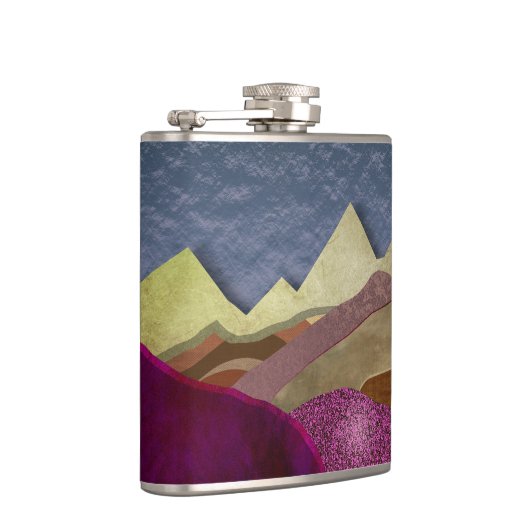 Berge Mulberry Flachmann (Rechts)