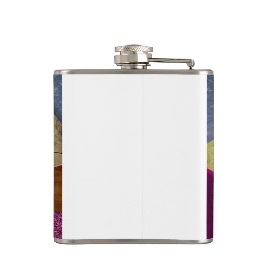 Berge Mulberry Flachmann (Rückseite)