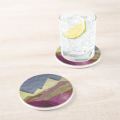 Berge Mulberry Getränkeuntersetzer (Seite)