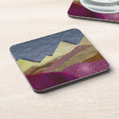 Berge Mulberry Getränkeuntersetzer (Linke Seite)