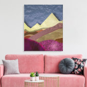 Berge Mulberry Leinwanddruck (Insitu (Wohnzimmer))