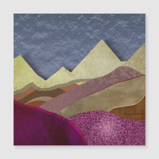 Berge Mulberry Magnetkarte (Vorderseite)