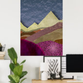 Berge Mulberry Poster (Heimbüro)
