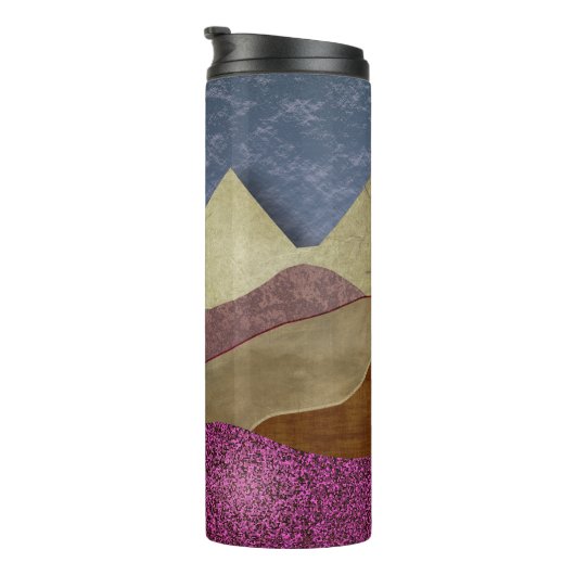 Berge Mulberry Thermosbecher (Nach rechts gedreht)