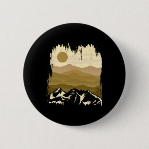 Berge Natur Sonne Outdoor Klettern Camping Button
