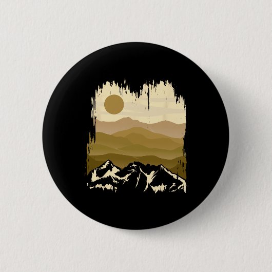 Berge Natur Sonne Outdoor Klettern Camping  Button (Vorderseite)
