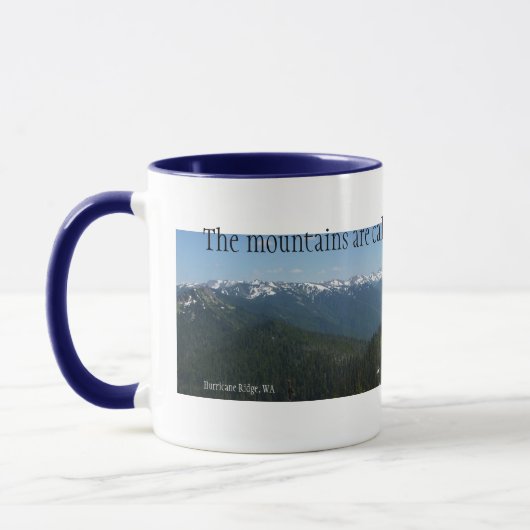 Berge nennen Tasse (Links)
