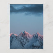 Berge Norwegen Feiertagspostkarte (Vorderseite)