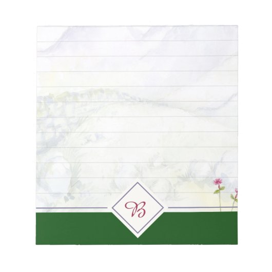 Berge Notepad Notizblock (Vorderseite)