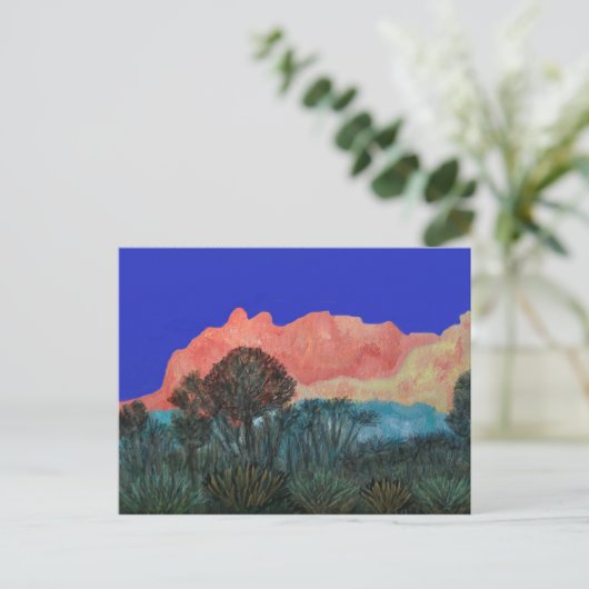 Berge Ojai Postkarte (Stehend Vorderseite)