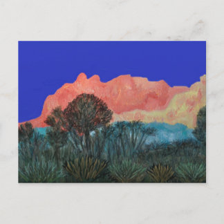 Berge Ojai Postkarte
