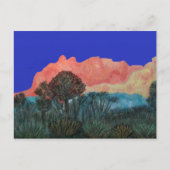 Berge Ojai Postkarte (Vorderseite)