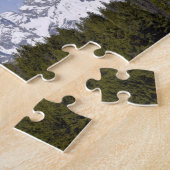 Berge, Pinienbäume und Blauer Himmel - 8 x 10 Zoll Puzzle (Seite)