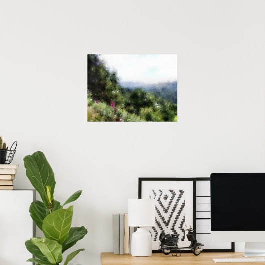 BERGE POSTER (Heimbüro)