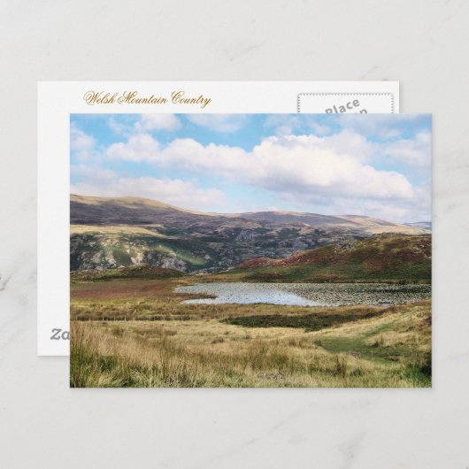 BERGE POSTKARTE (Vorne/Hinten)