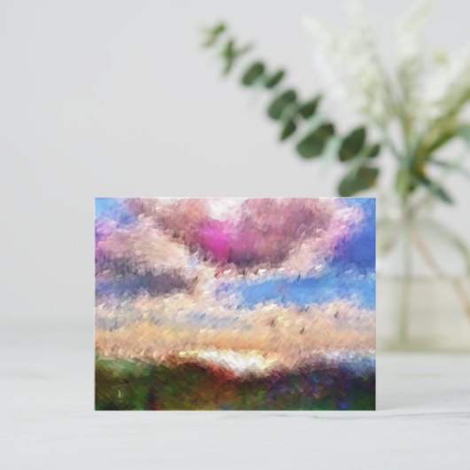 BERGE POSTKARTE (Stehend Vorderseite)