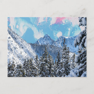 Berge Postkarte