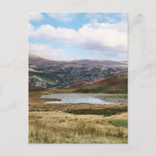 BERGE POSTKARTE (Vorderseite)