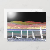 BERGE POSTKARTE (Vorne/Hinten)