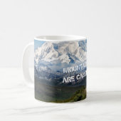Berge rufen von Schaufenster Kaffeetasse (Vorderseite Links)
