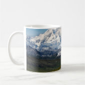 Berge rufen von Schaufenster Kaffeetasse (Links)