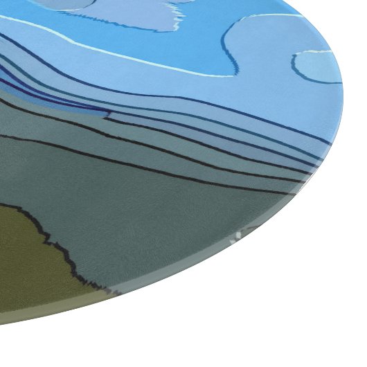 BERGE SCHNEIDEBRETT (Ecke)