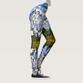 Berge - See - Schnee - Natur Leggings (Rechts)