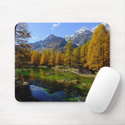Berge, Seenlandschaft Mousepad (Mit Mouse)
