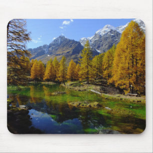Berge, Seenlandschaft Mousepad