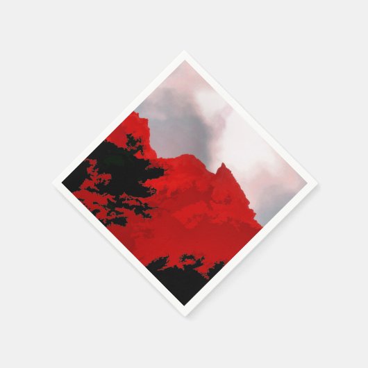 BERGE SERVIETTE (Ecke)